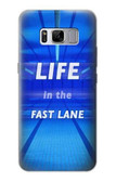 S3136 Life in the Fast Lane Swimming Pool Case For Samsung Galaxy S8