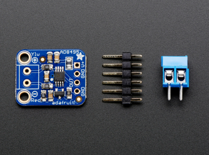 Analog Output K-Type Thermocouple Amplifier - AD8495 Breakout ...