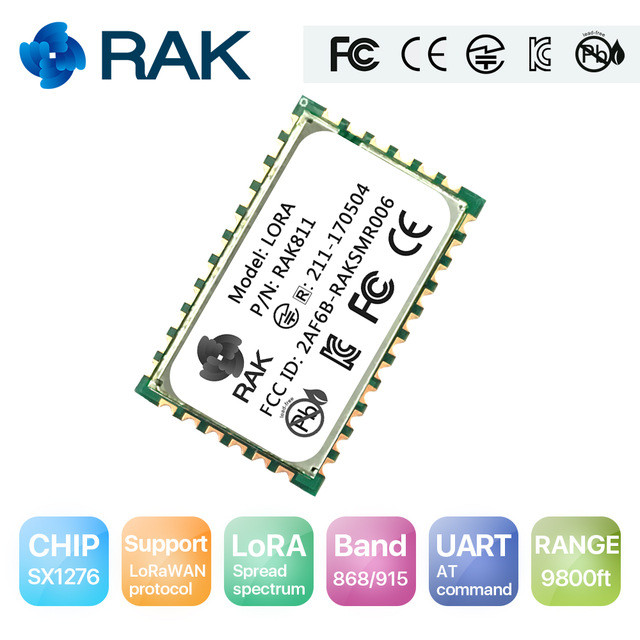 RAK811 Lora (SMT Module) - CRCibernética