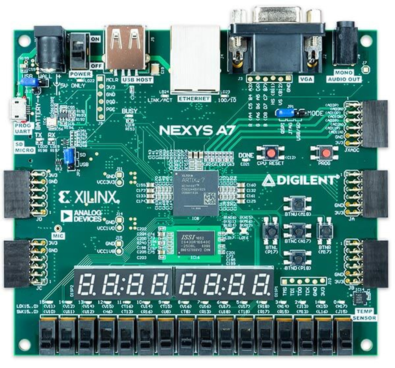 Nexys A7 (Artix-7 FPGA Trainer Board) - Thumbnail 3