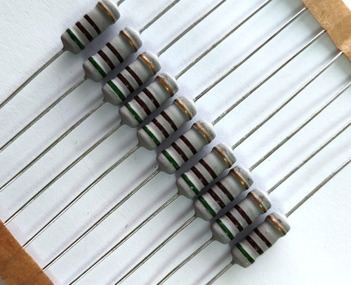 510 Ohm Metal Oxide Film Resistor 2W(10 pack) 510 Ohm Metal Oxide Film Resistor 2W(10 pack)
