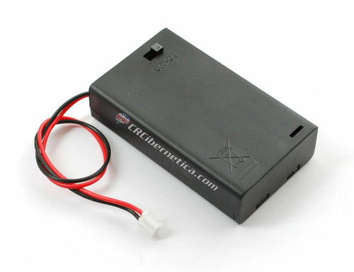 PartCore Batteriebox 4x AA Mit Schalterkabel – BEC/JST Auf JR/Graupner, Für Nitro RC-Modelle