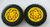 80mm Wheel 1 pair ( works with DG01D gearmotors)