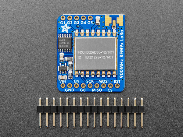 Adafruit RFM95W LoRa Radio Transceiver Breakout - 868 or 915 MHz ...