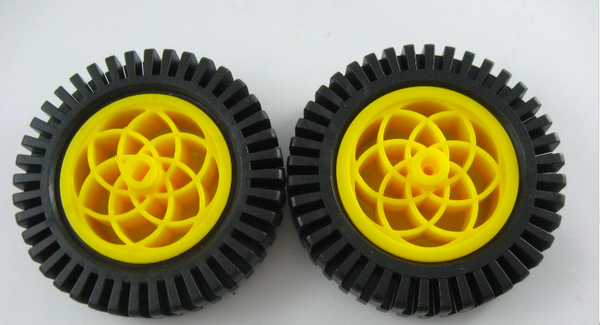 80mm Wheel 1 pair ( works with DG01D gearmotors)