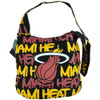 NBA Robin Ruth Miami Heat Round Shoulder Hand Bag Cross Body Purse Women Red