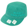 NFL Miami Dolphins Reebok Women Military Stretch Flex Fit Green Cap Hat DH1681
