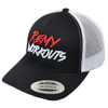 Remy Workouts Mesh White Black Hat Cap Snapback 