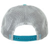 New Era 9Forty 940LIV Super Bowl Teal Mesh Trucker Snapback Hat Cap Distressed