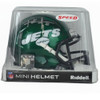 NFL New York Jets Frank Gore #21 Signed Autograph Riddell Mini Helmet JSA Speed