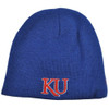 NCAA Zephyr Reversible Women Kid Knit Beanie Nordic Toque Hat Kansas Jayhawks KU