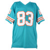 NFL Miami Dolphins Mark Clayton #83 Autographed Signed Jersey XL Replica Teal