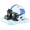 NFL New York Giants Riddell Speed Lunar Eclipse White Mini Football Helmet 3 5/8 NFL New York Giants Riddell Speed Lunar Eclipse White Mini Football Helmet 3 5/8