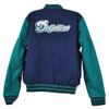 NFL Miami Dolphins Women Reversible Jacket Sweater Zipper Super Bowl Navy NFL Miami Dolphins Women Reversible Jacket Sweater Zipper Super Bowl Navy