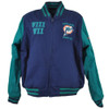 NFL Miami Dolphins Women Reversible Jacket Sweater Zipper Super Bowl Navy NFL Miami Dolphins Women Reversible Jacket Sweater Zipper Super Bowl Navy
