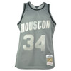  	NBA Houston Rockets Hakeem Olajuwon #34 93-94 Metal Jersey Mitchell Ness