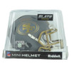 NFL San Francisco 49ers Frank Gore Signed Autograph Riddell Mini Helmet Slate