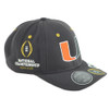 NCAA Zephyr Miami Hurricanes National Championship 2026 CFP Adjustable Hat Cap