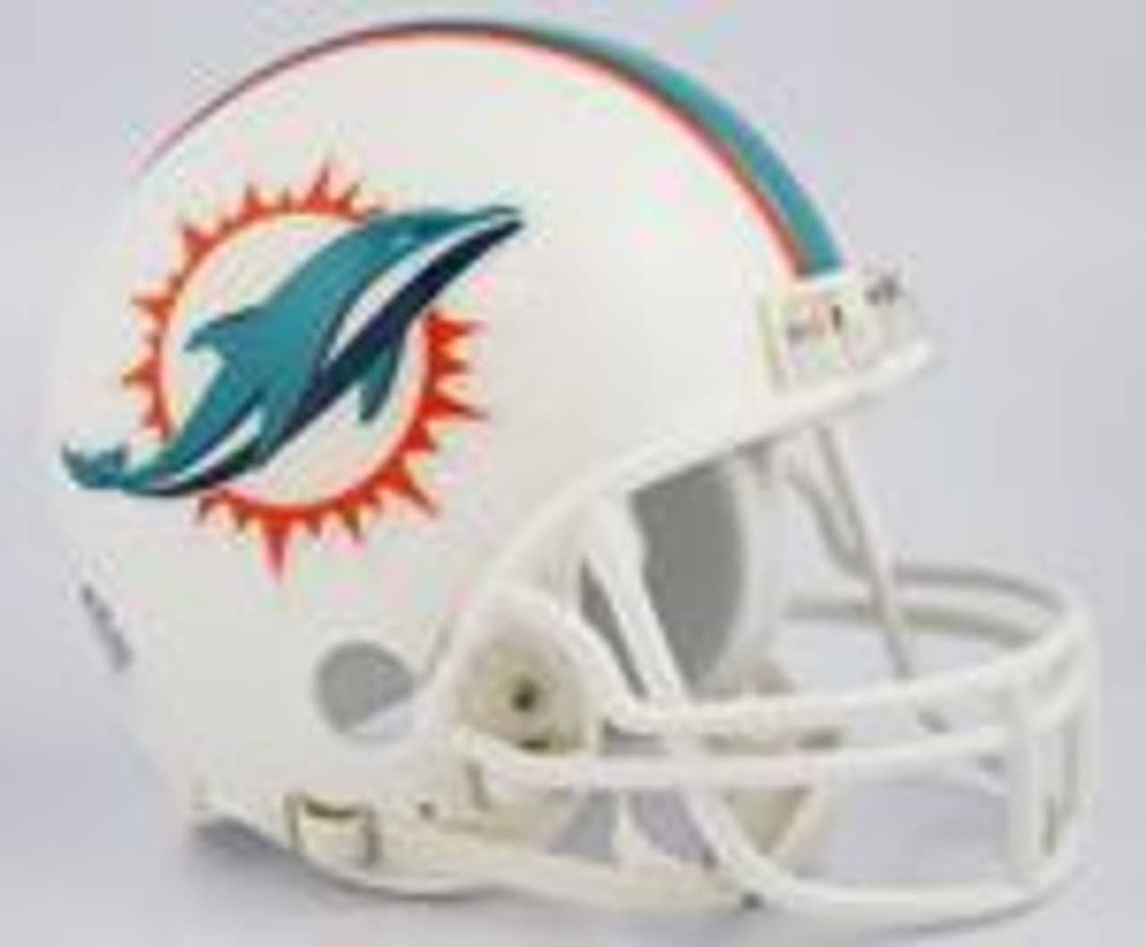 MIAMI DOLPHINS FLASH ALTERNATE SPEED MINI HELMET - Sinbad Sports Store