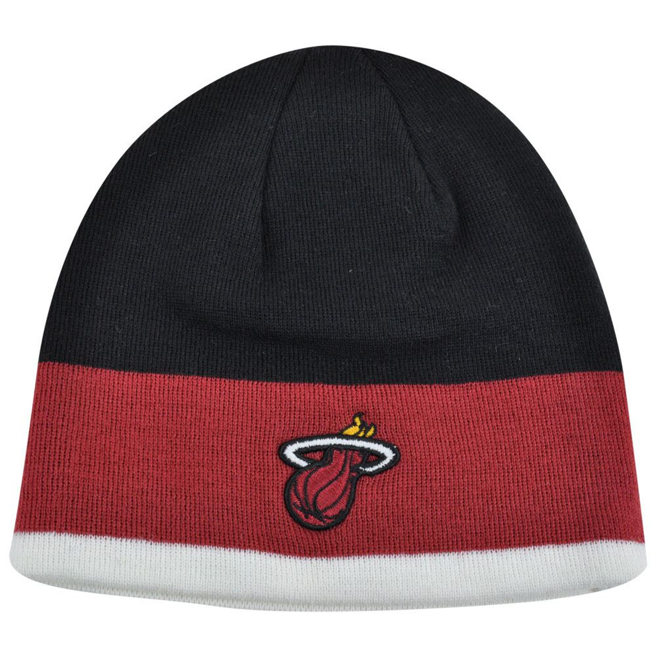 miami heat knit hat