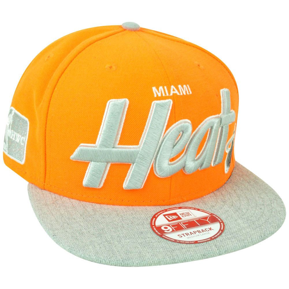 miami heat strapback hats