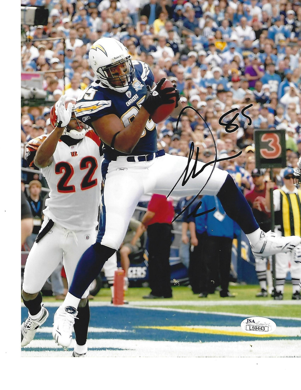 antonio gates signed jersey