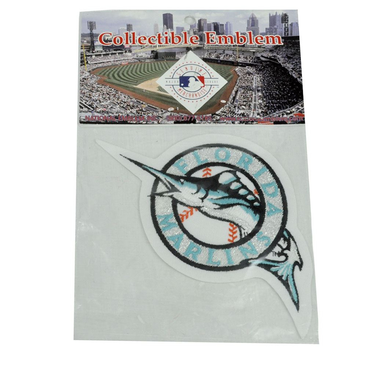 MLB Baseball Florida Marlins Logo Set of 6 Stickers Sheet Kids Child  Licensed