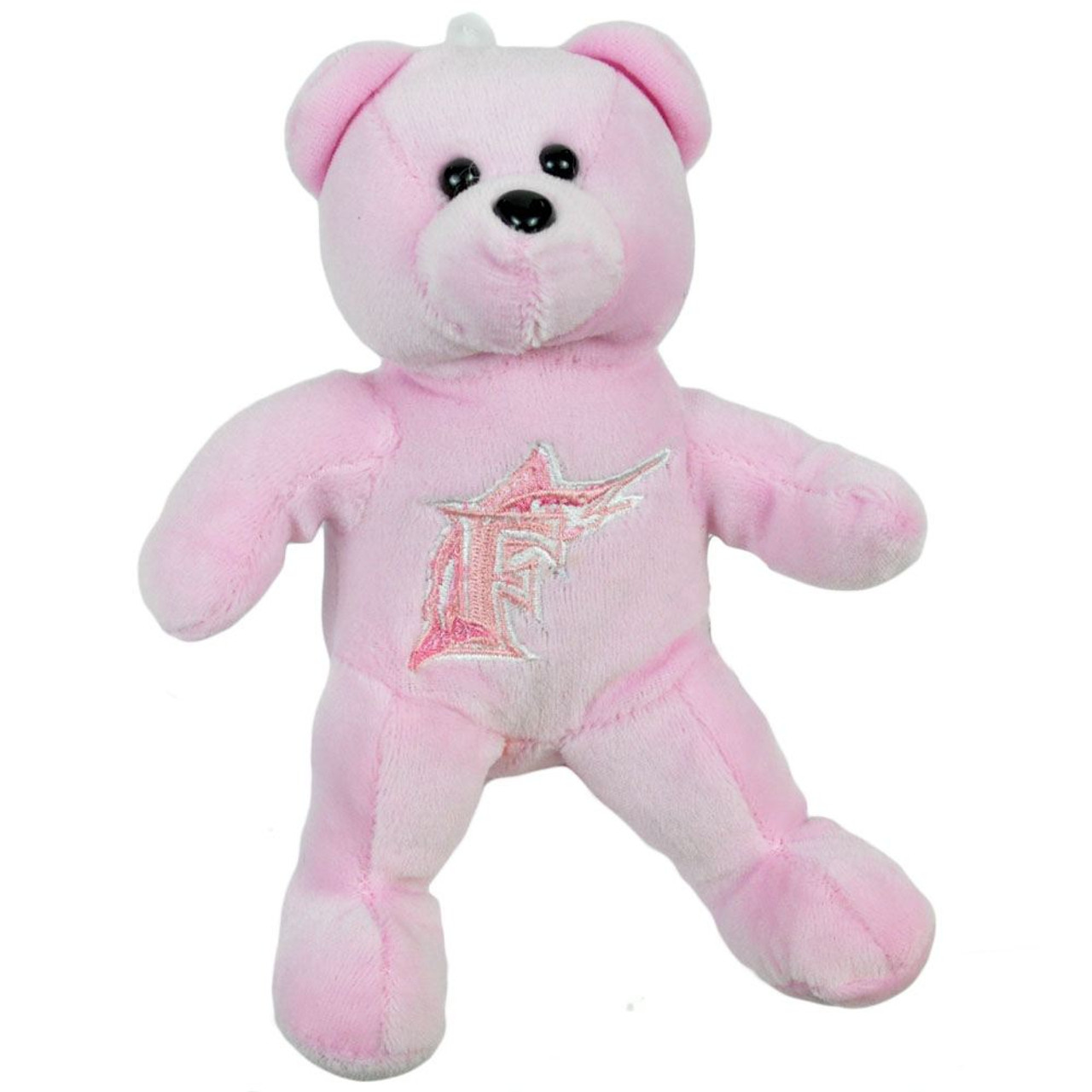 MLB Florida Marlins Baseball Collectible Girls Plush Stuffed Beanie Teddy  Bear