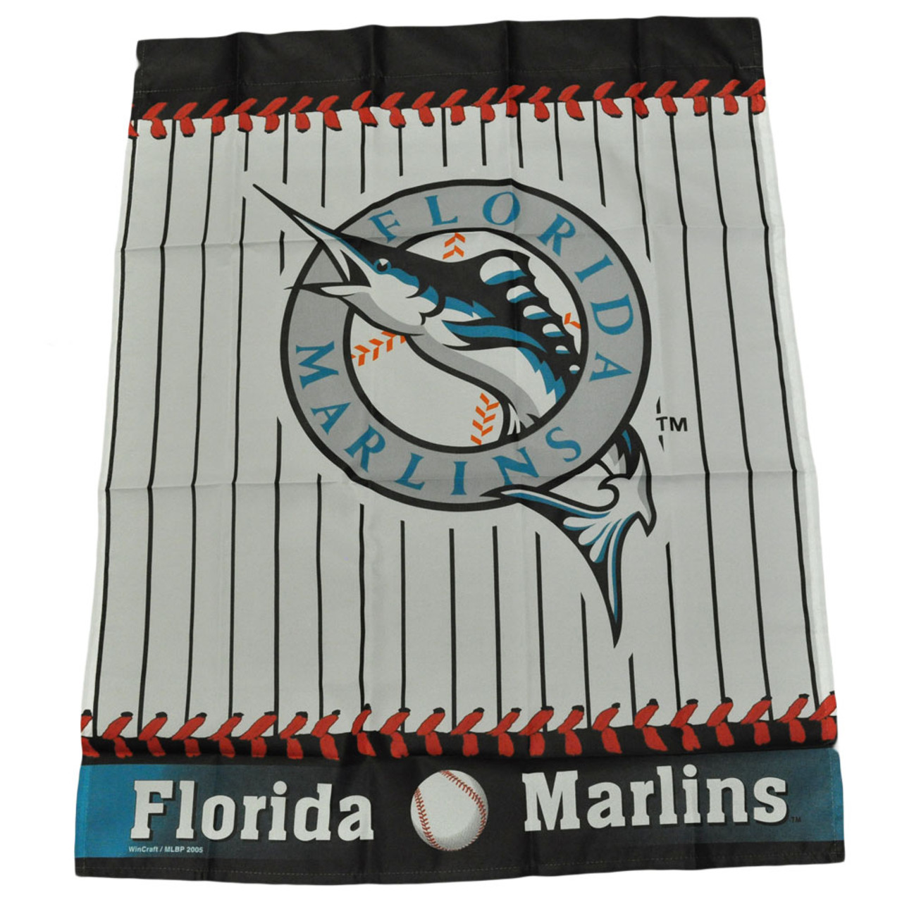 MLB Florida Marlins Baseball Old Logo Striped Vertical Flag 27 x 37 Novelty  Item