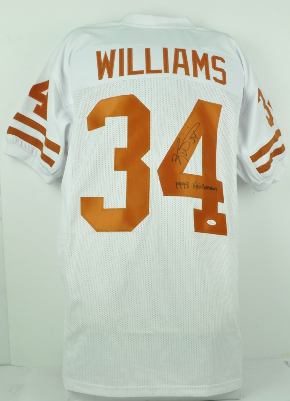 ricky williams signed jersey