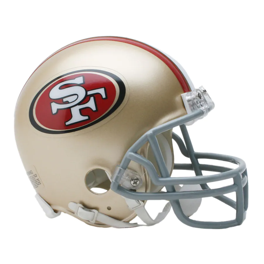 riddell 49ers helmet