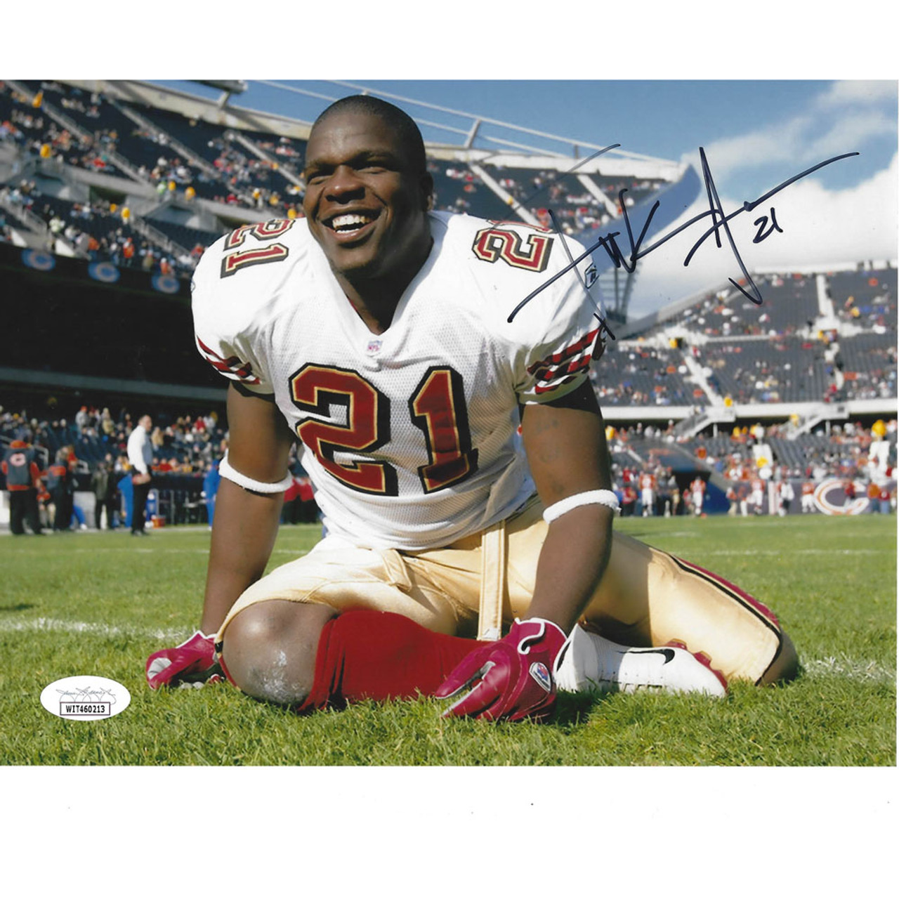 NFL San Francisco 49ers Frank Gore #21 8x10 Autographed Signed Picture JSA  Auth - Sinbad Sports Store