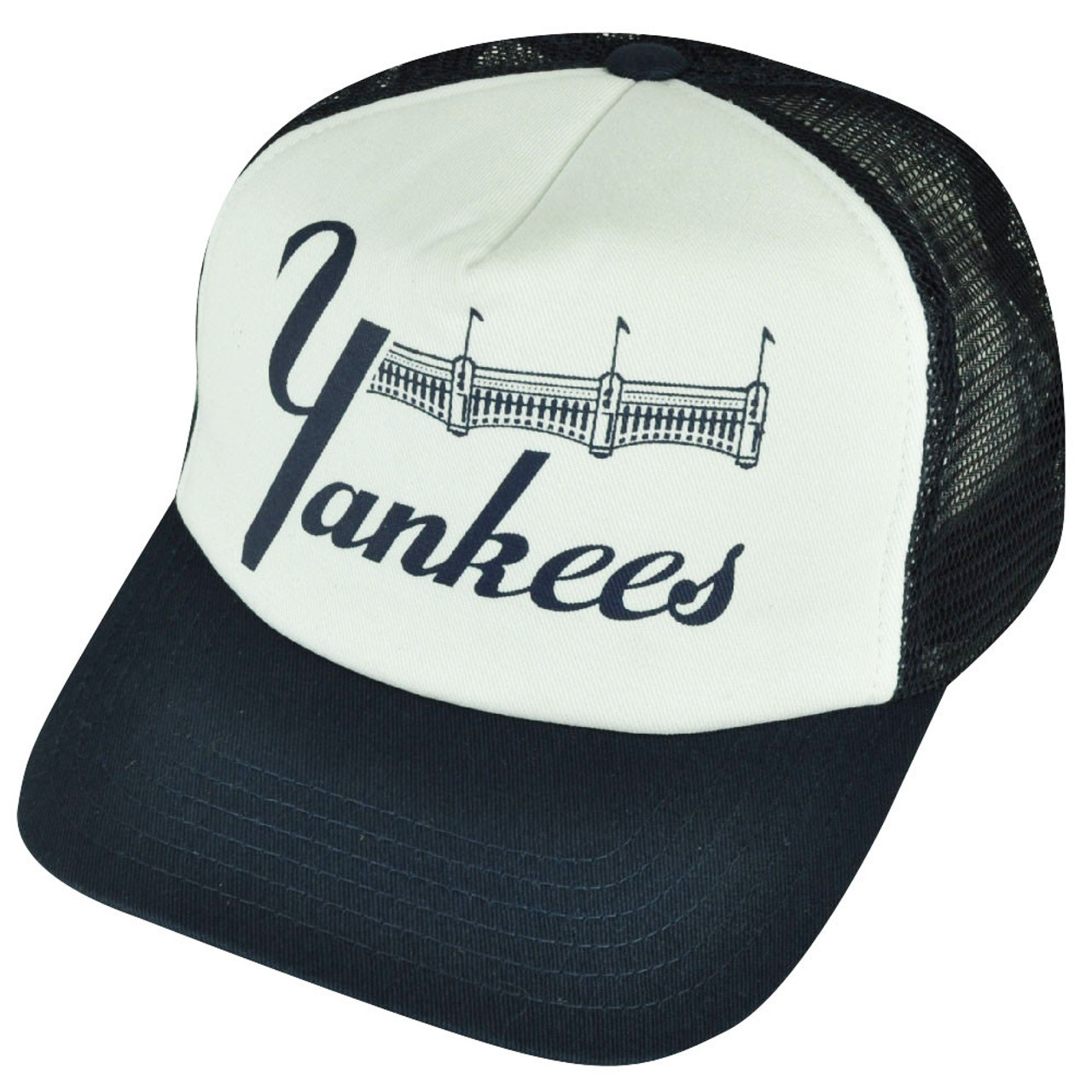 MLB American Needle New York Yankees Front Gate Foam Mesh Snapback