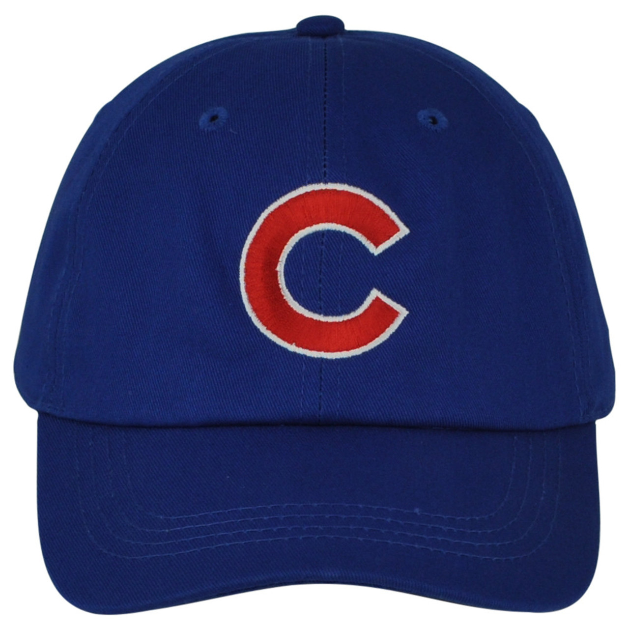 MLB Fan Favorite Chicago Cubs Men Blue Relaxed Curved Bill Adjustable Hat  Cap - Sinbad Sports Store