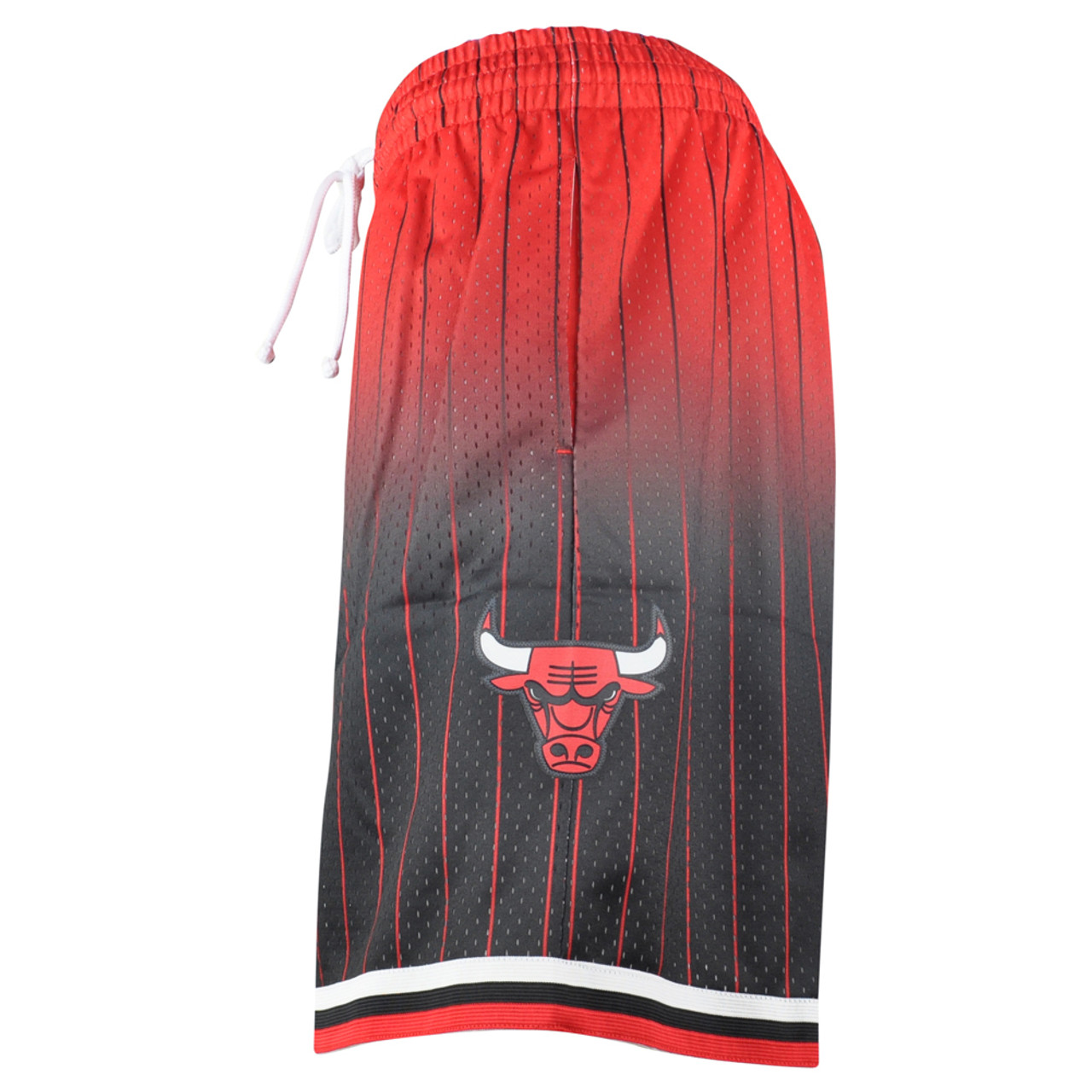 Mitchell & Ness Fadeaway Swingman Shorts 1995 Black,Red- Mens- Size S
