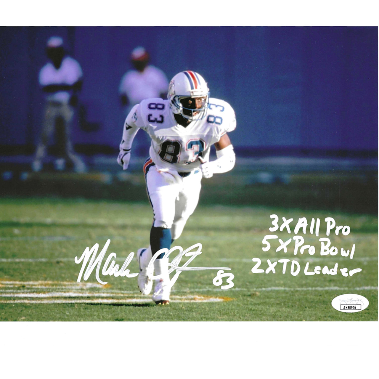 NFL Miami Dolphins Mark Clayton #83 8x10 Autograph Signed JSA Card Picture  Photo - Sinbad Sports Store