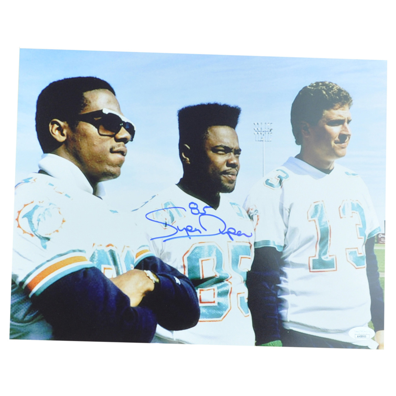 NFL Miami Dolphins Mark Brothers Dan Marino 11X14 Autograph Signed Picture  JSA