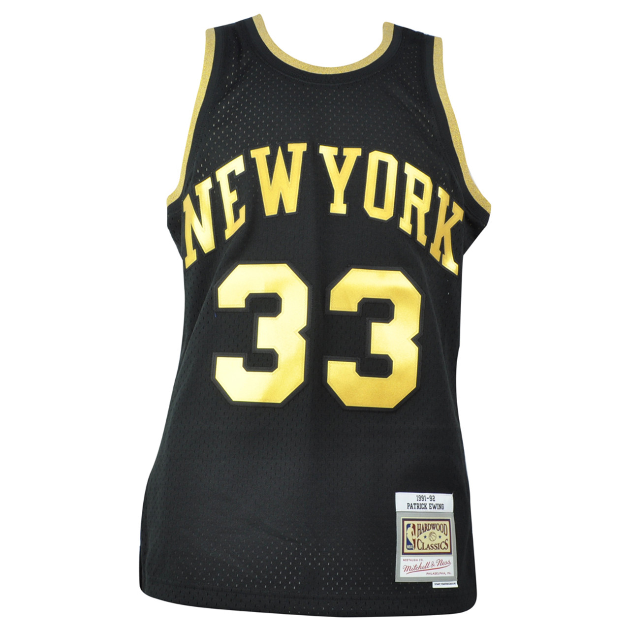 Mitchell & Ness NEW YORK 33 ユニフォーム Mitchell & Ness Patrick Ewing #33 New York Knicks NBA White