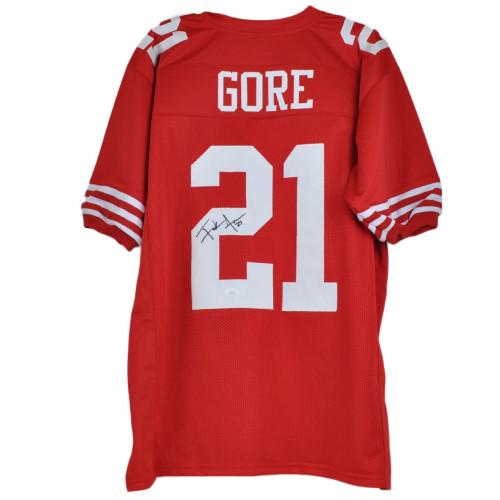 NFL San Francisco 49ers Frank Gore #21 Autographed Jersey Signed