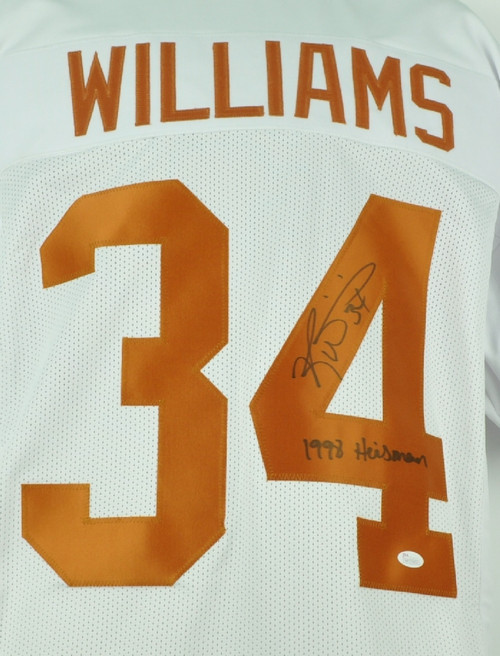 Ricky Williams Heisman jersey