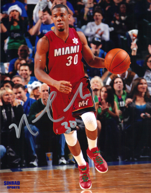 NBA Miami Heat Norris Cole #30 