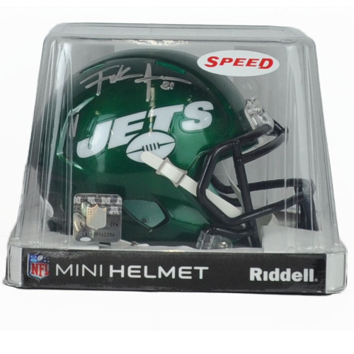 NFL New York Jets Frank Gore #21 Signed Autograph Riddell Mini