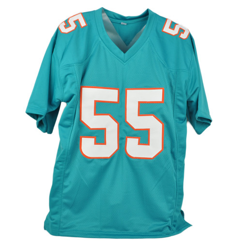 Nike Miami Dolphins No55 Jerome Baker Orange Men's Stitched NFL Limited Rush Jersey