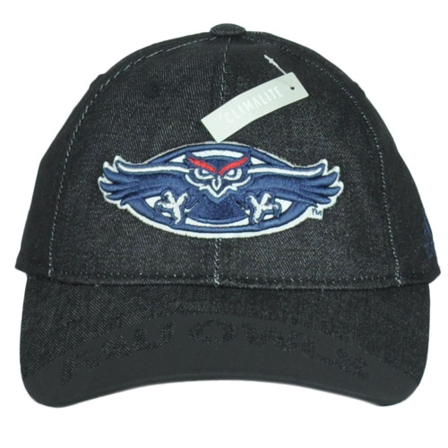 NCAA Adidas Florida Atlantic Owls QA80Z Curved Bill Snapback Black Adult Hat Cap NCAA Adidas Florida Atlantic Owls QA80Z Curved Bill Snapback Black Adult Hat Cap