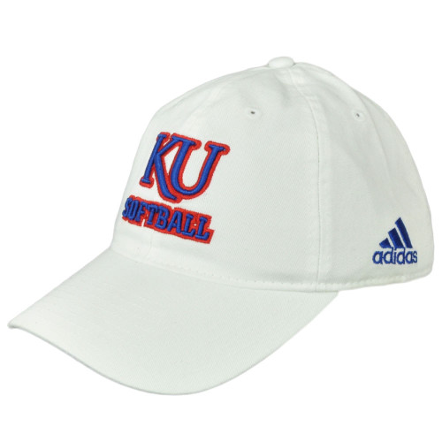 Kansas Jayhawks KU Baseball Hat Adidas Adjustable Blue New Officially  Licensed