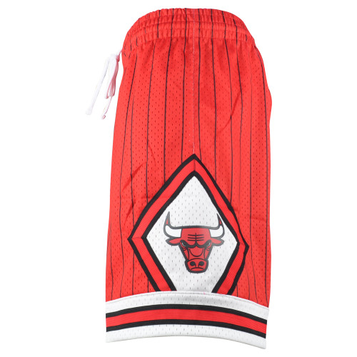 NBA Mitchell Ness Chicago Bulls Fadeaway 95 Swingman Adult Basketball Shorts  - Sinbad Sports Store