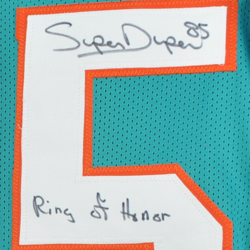 NFL Miami Dolphins Mark Duper #85 Autographed Signed Jersey Teal XL JSA  Ring Of Honor - Sinbad Sports Store