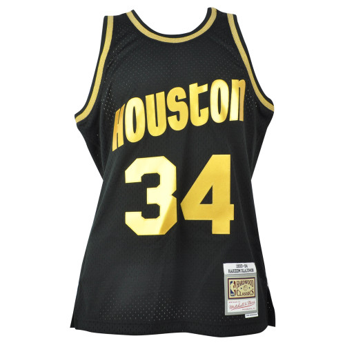 NBA Houston Rockets Hakeem Olajuwon #34 93-94 Swingman Jersey Mitchell Ness NBA Houston Rockets Hakeem Olajuwon #34 93-94 Swingman Jersey Mitchell Ness
