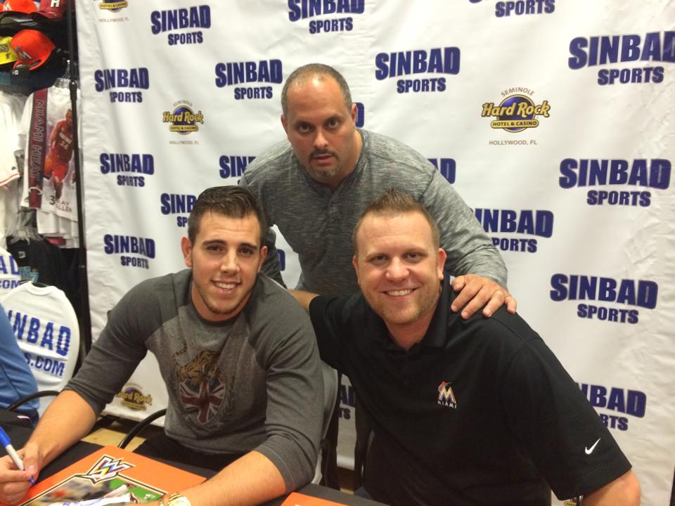 Jose Fernandez Signing at Sinbad Sports