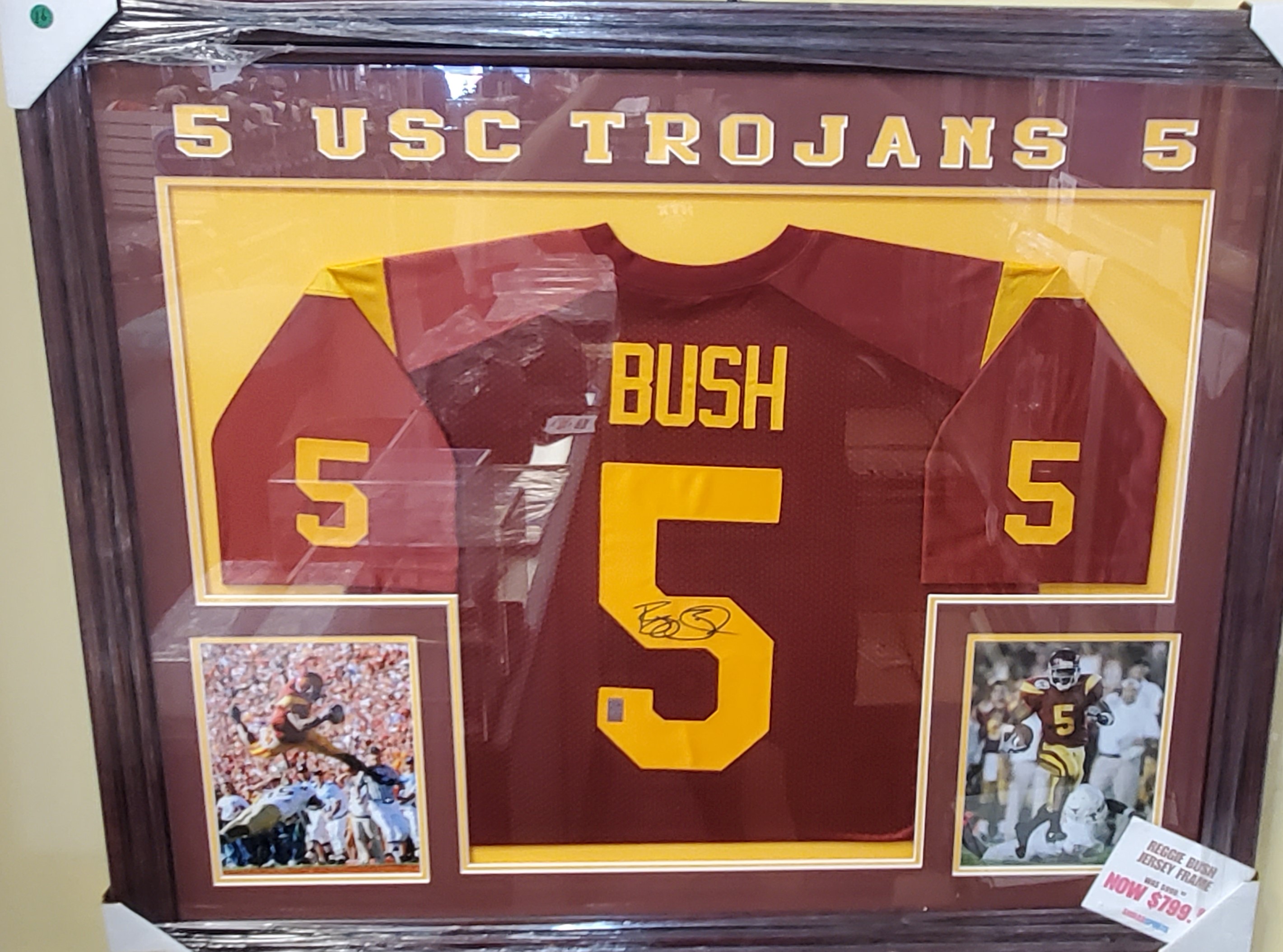 Jersey Framing NFL FOOTBALL Frame Your Autographed Signed Jerseys Custom  Framed